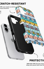 iPhone 16 Tough Case – Cute Pattern - View 2