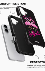 iPhone 16 Tough Case – Beach Flamingo - View 2