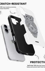 iPhone 16 Tough Case – Owl - View 2