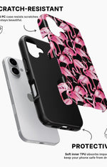 iPhone 16 Tough Case – Flamingos - View 2