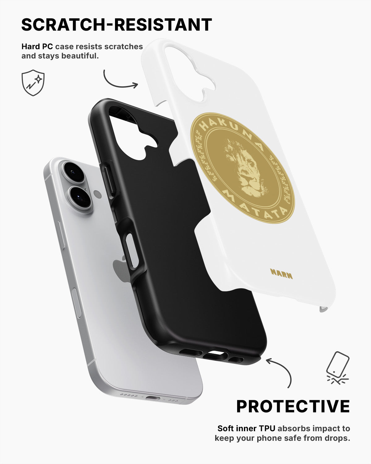 iPhone 16 Tough Case – Hakuna Matata - View 2