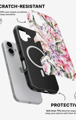 iPhone 16 Tough Case – Watercolor Flowers - View 2