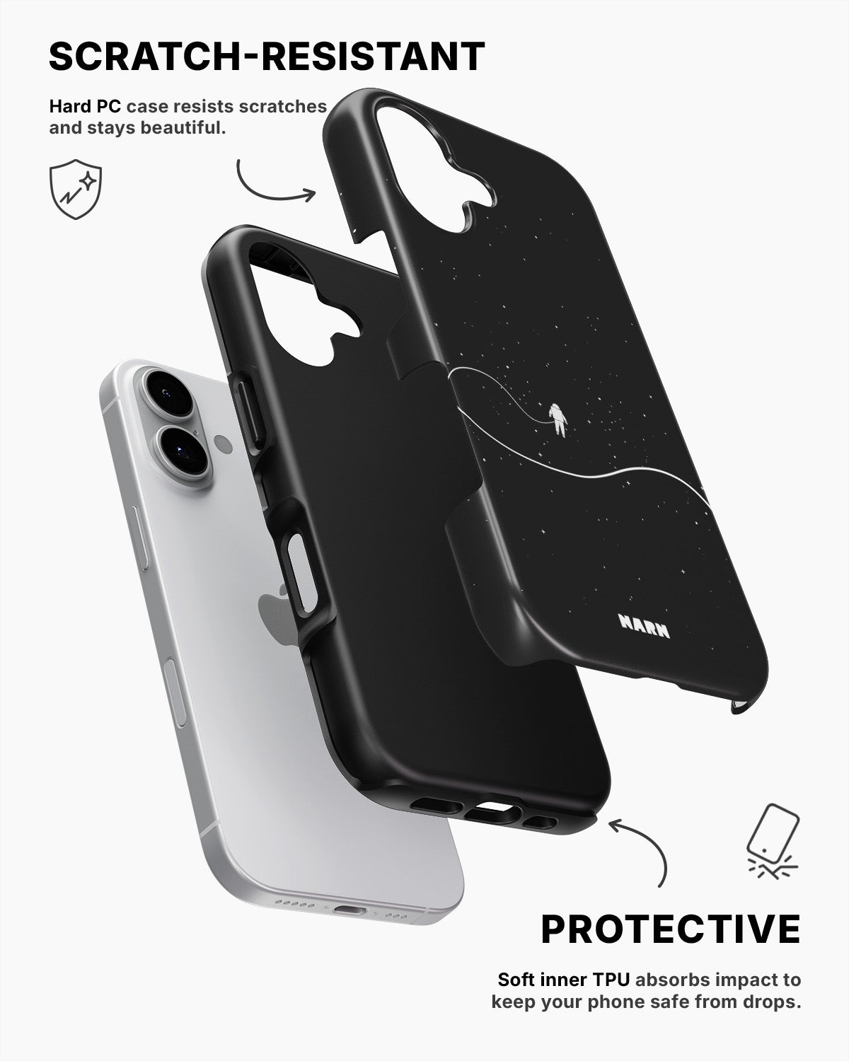 iPhone 16 Tough Case – Space Walk - View 2