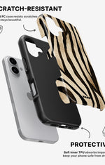 iPhone 16 Tough Case – Wild Zebra - View 2