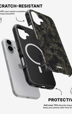 iPhone 16 Tough Case – Jungle Green Camo - View 2