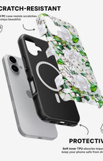 iPhone 16 Tough Case – White Bloom - View 2