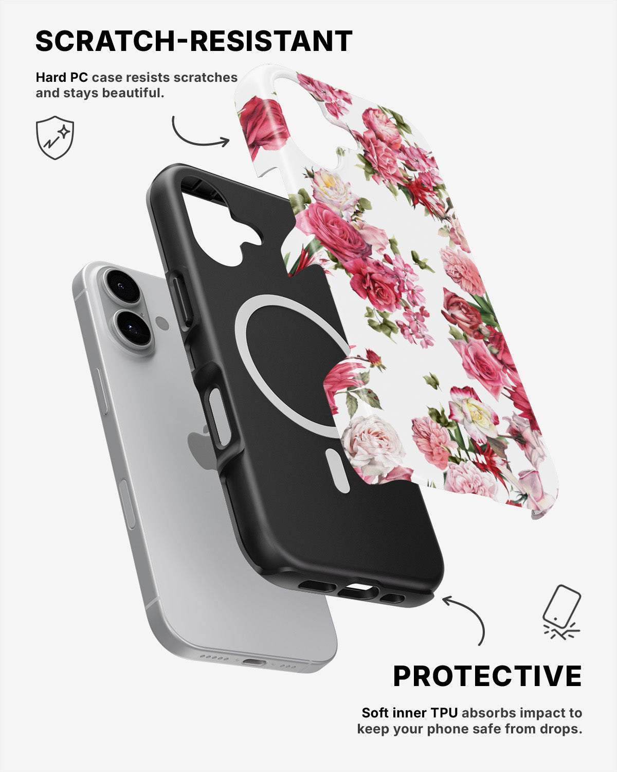 iPhone 16 Tough Case – Garden Glow - View 2