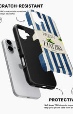 iPhone 16 Tough Case – Greek Blues - View 2