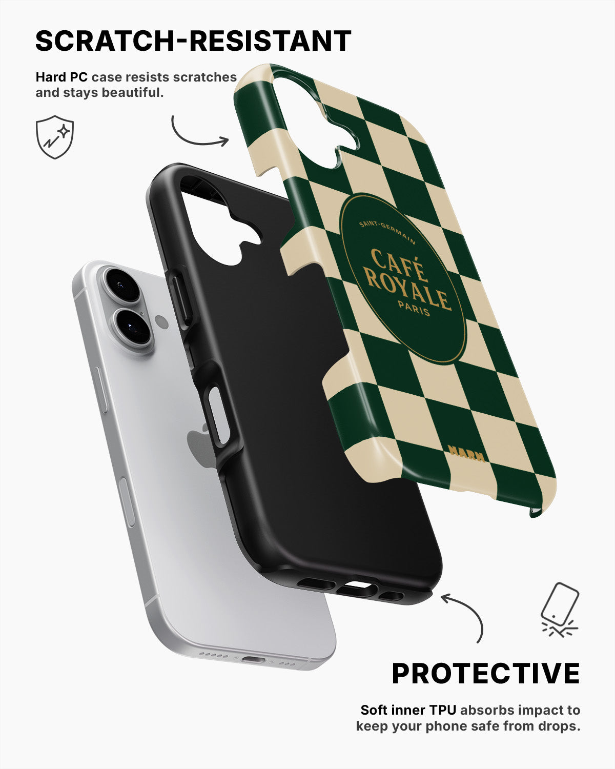 iPhone 16 Tough Case – Cafe Royale - View 2
