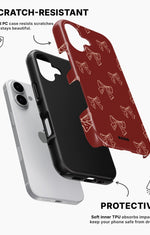 iPhone 16 Tough Case – Cherry Bows - View 2