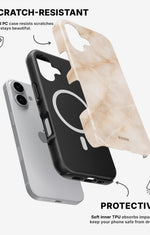 iPhone 16 Tough Case – Sand Stone - View 2