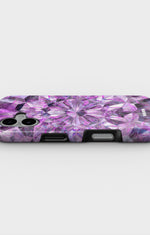 iPhone 16 Tough Case – Lavender Crystals - View 3