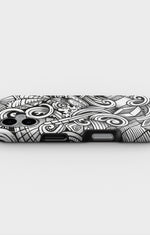 iPhone 16 Tough Case – Japanese Pattern - View 3