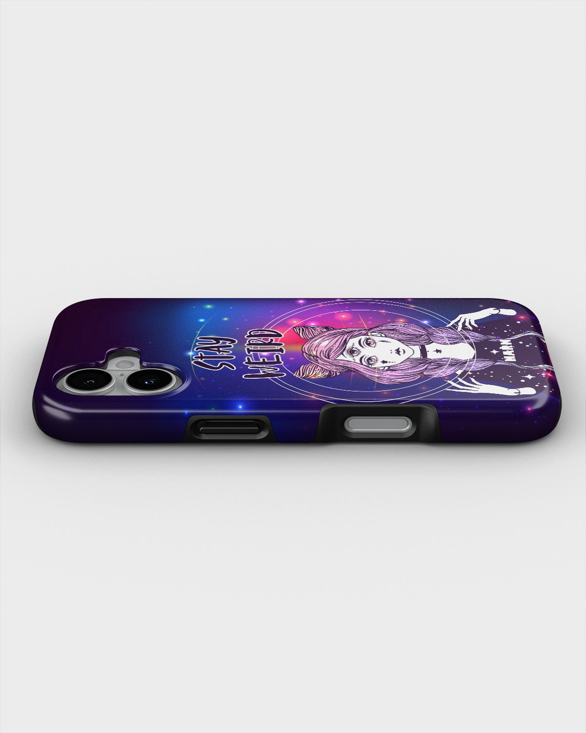 iPhone 16 Tough Case – Galactic Weird - View 3