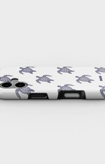 iPhone 16 Tough Case – Blue Turtles - View 3