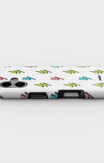 iPhone 16 Tough Case – Lightning Bolts - View 3