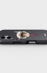 iPhone 16 Tough Case – Hipster Cat - View 3