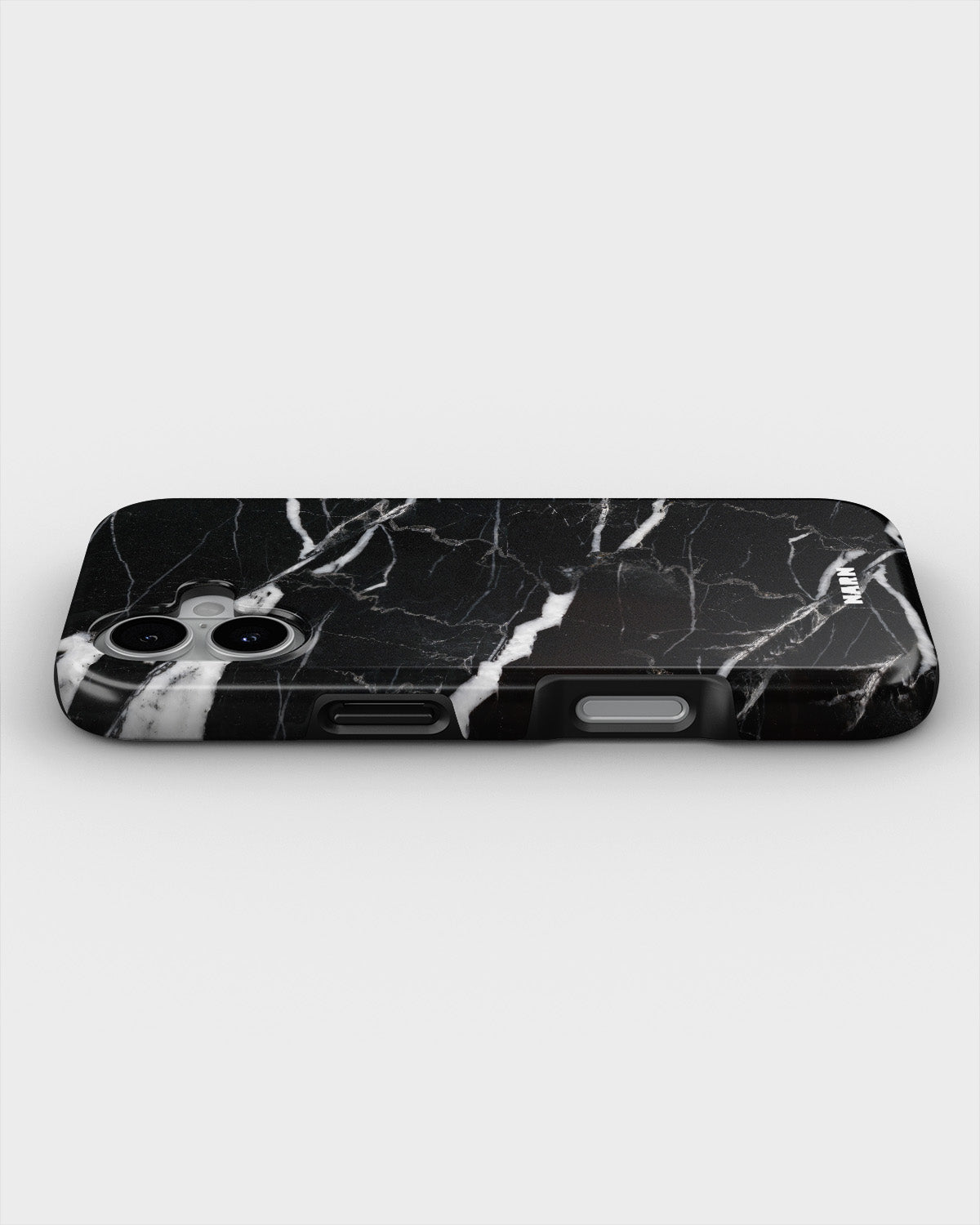 iPhone 16 Tough Case – Black Marble - View 3