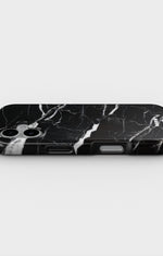 iPhone 16 Tough Case – Black Marble - View 3