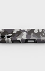 iPhone 16 Tough Case – Grey Camo - View 3