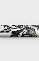 iPhone 16 Tough Case – Golden Swirl - View 3