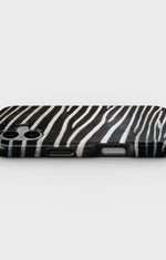 iPhone 16 Tough Case – Zebra Stripe - View 3