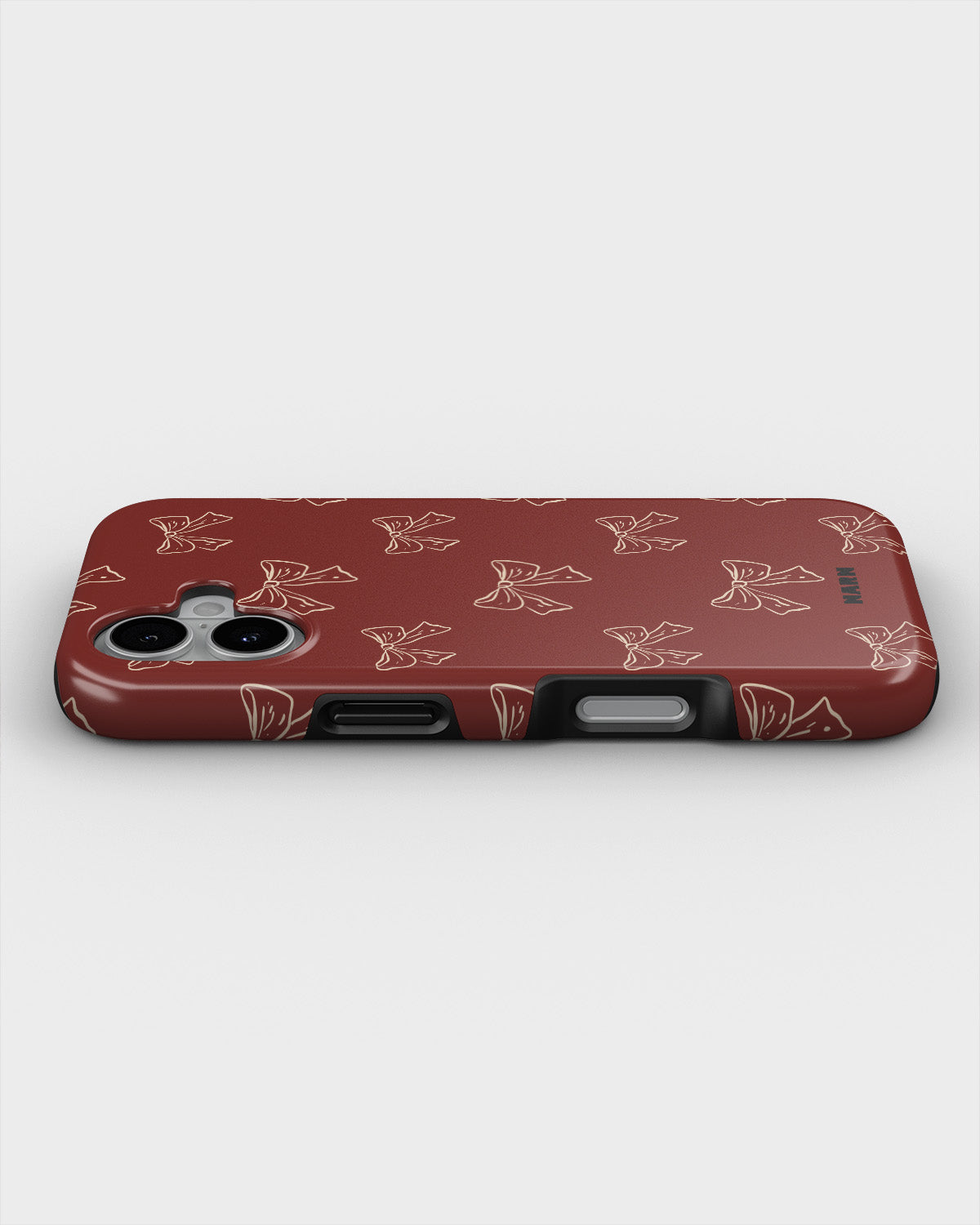 iPhone 16 Tough Case – Cherry Bows - View 3