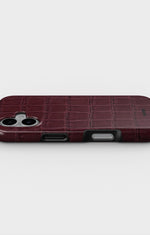 iPhone 16 Tough Case – Rouge Croc - View 3