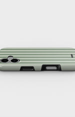 iPhone 16 Tough Case – Sage Stripes - View 3