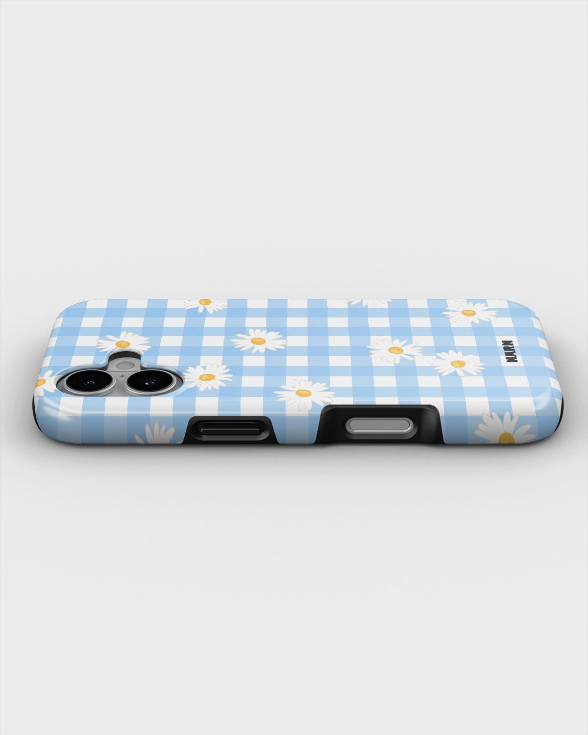 iPhone 16 Tough Case – Blue Daisies - View 3
