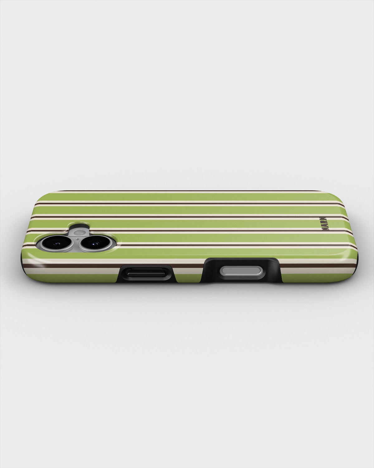 iPhone 16 Tough Case – Matcha Lines - View 3