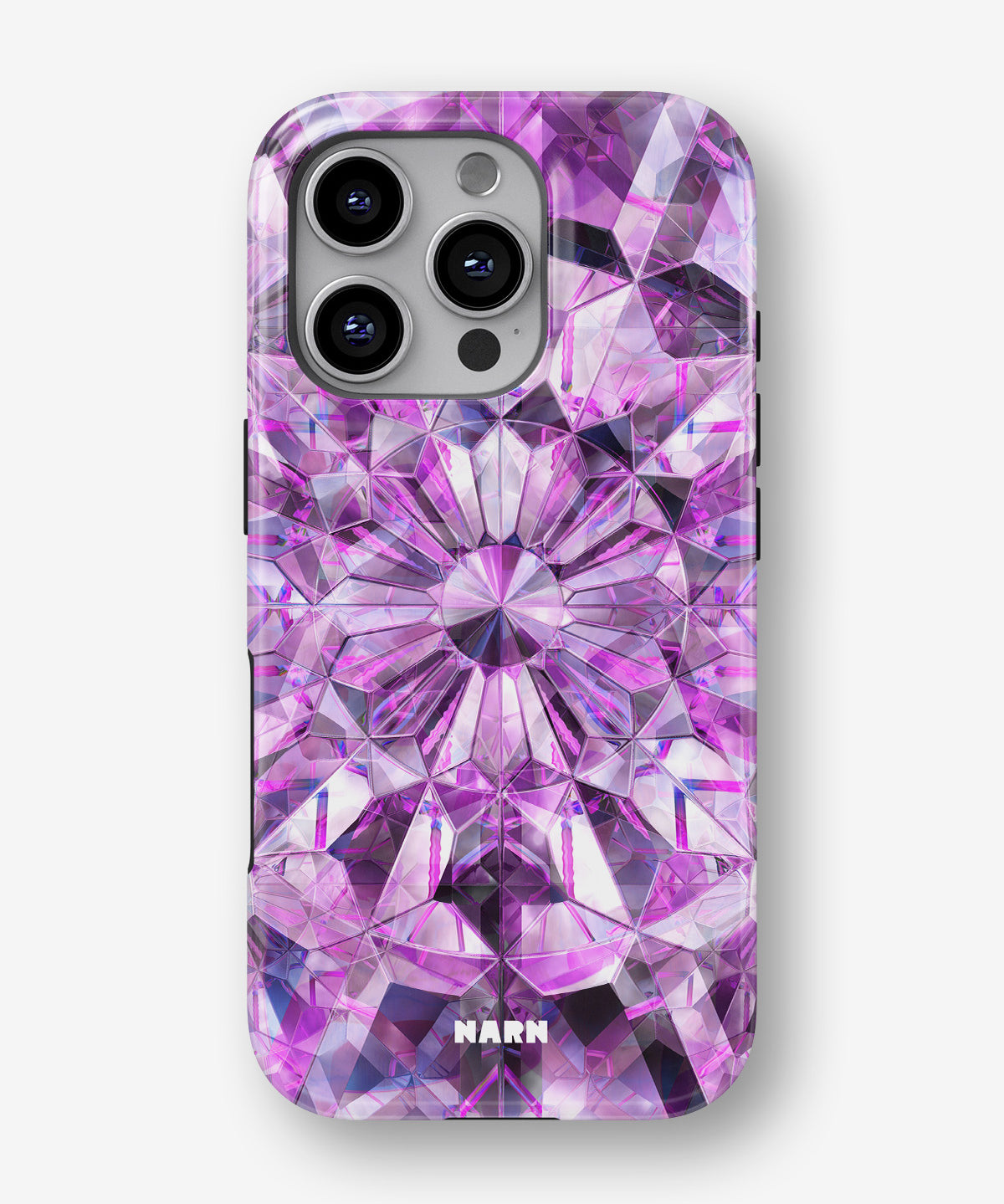iPhone 16 Pro Tough Case – Lavender Crystals - View 1