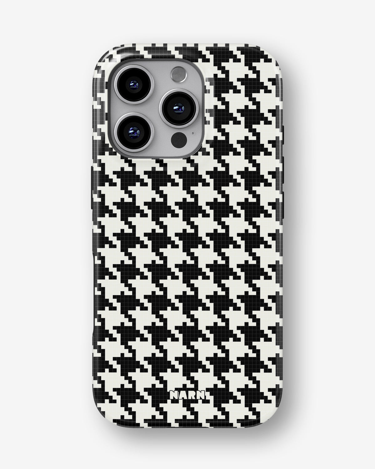 iPhone 16 Pro Tough Case – Houndstooth - View 1