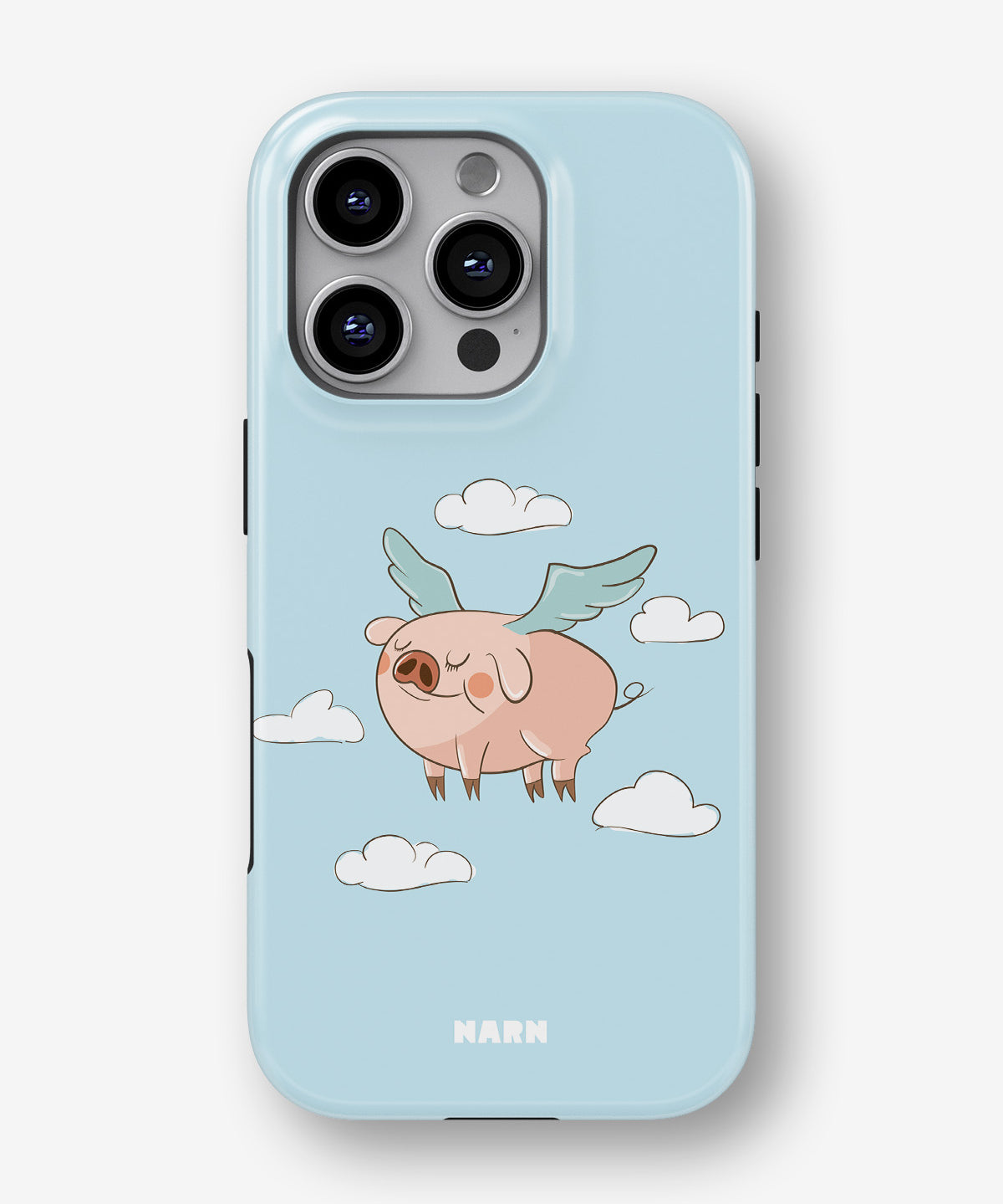 iPhone 16 Pro Tough Case – Dreamy Pig - View 1