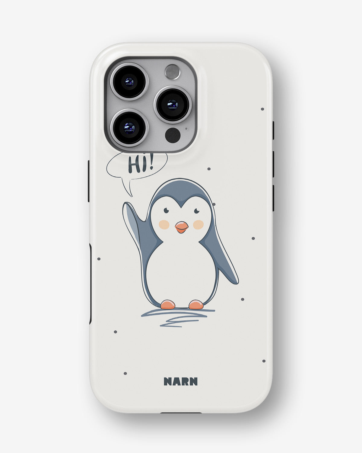 iPhone 16 Pro Tough Case – Cute Penguin - View 1