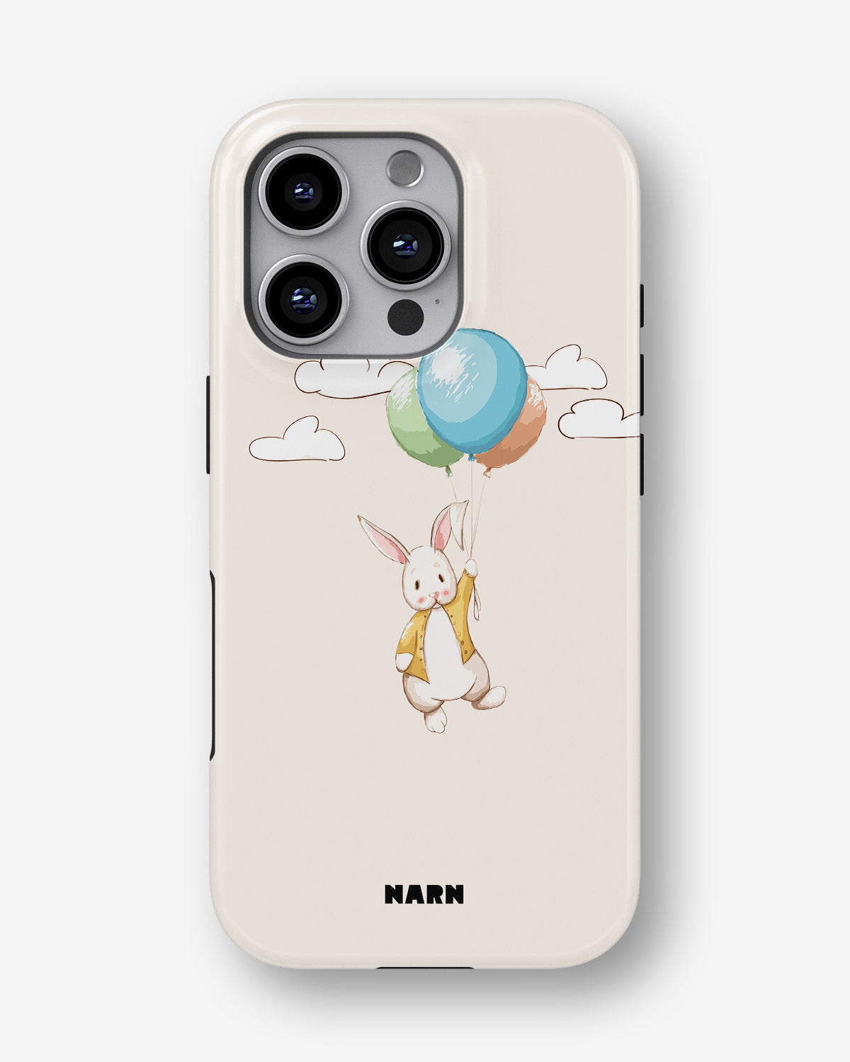 iPhone 16 Pro Tough Case – Flying Rabbit - View 1