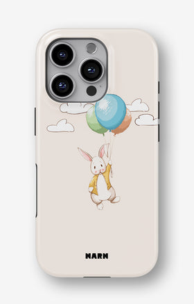 iPhone 16 Pro Tough Case – Flying Rabbit - View 1