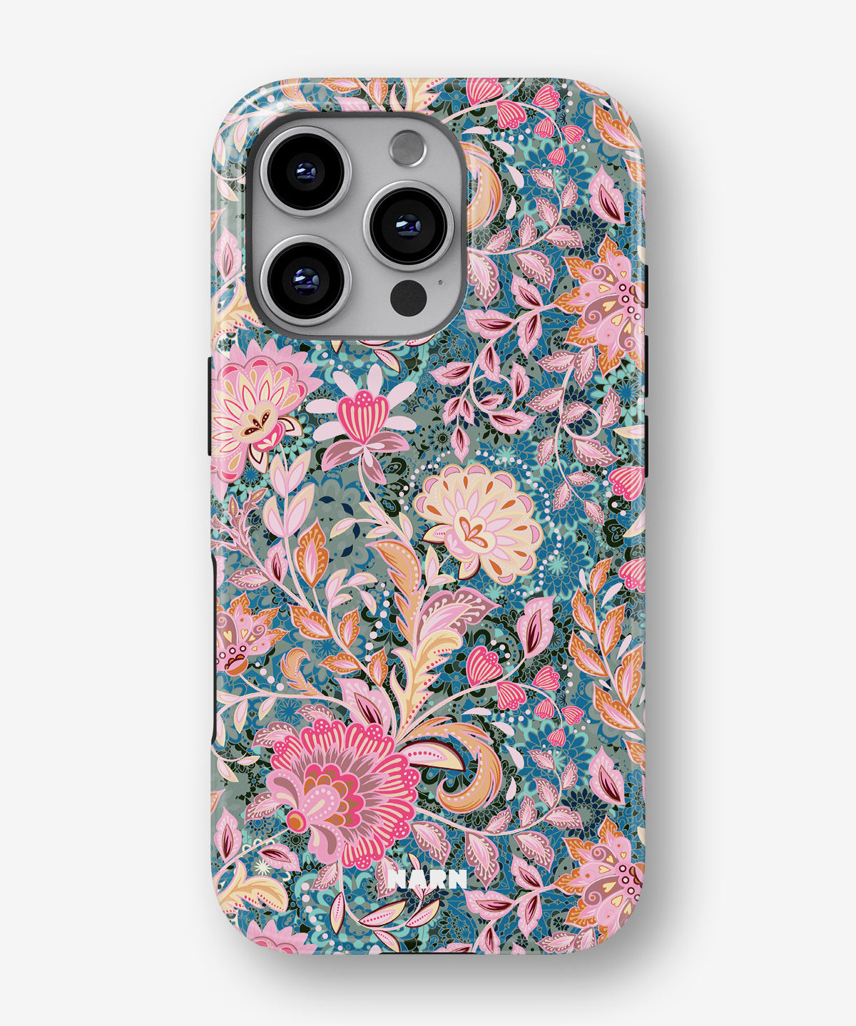 iPhone 16 Pro Tough Case – Fantasy Flowers - View 1
