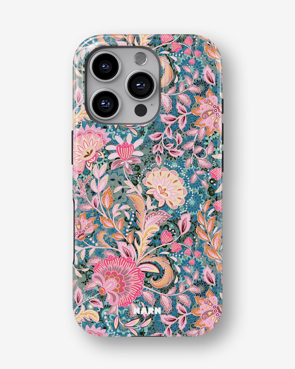 iPhone 16 Pro Tough Case – Fantasy Flowers - View 1
