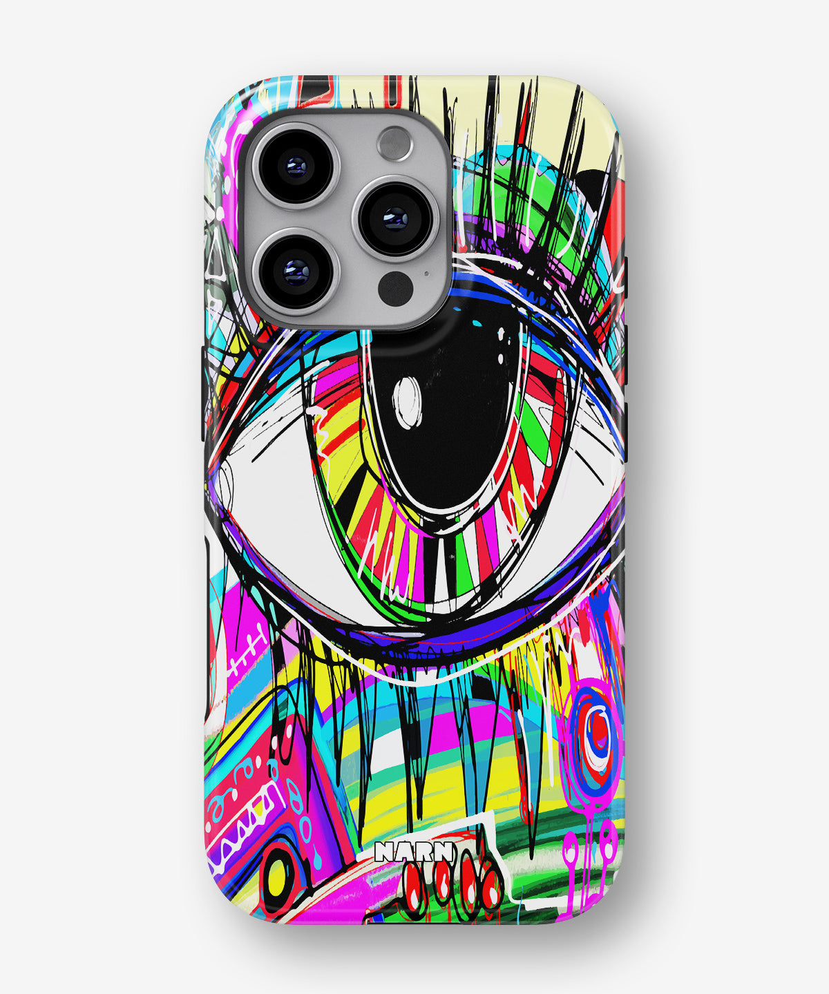iPhone 16 Pro Tough Case – Abstract Eye - View 1