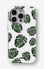 iPhone 16 Pro Tough Case – Monstera Pattern - View 1