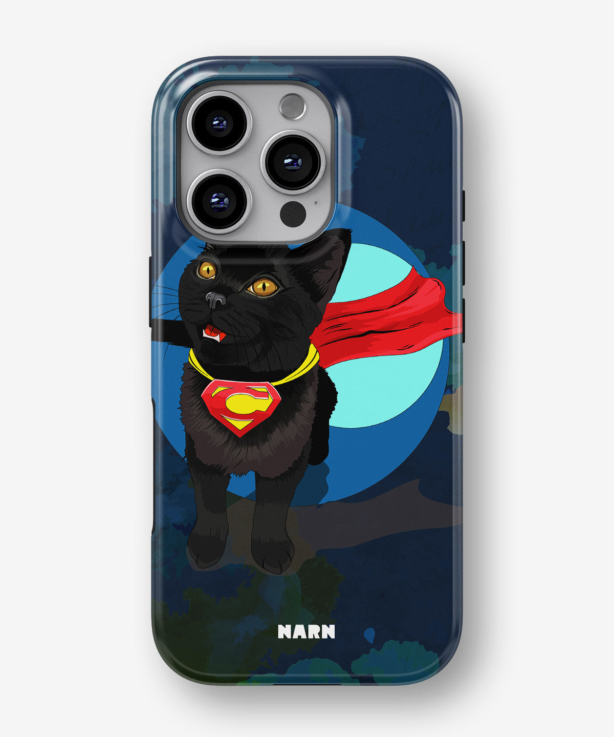 iPhone 16 Pro Tough Case – Super Cat - View 1