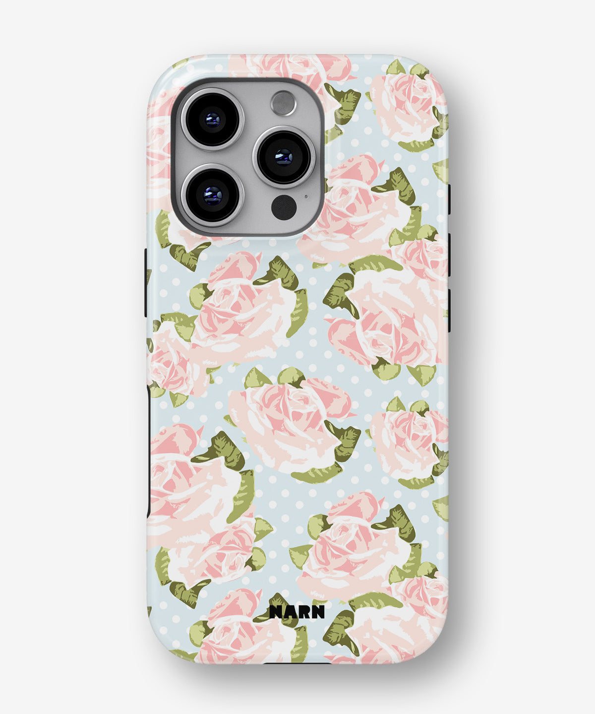 iPhone 16 Pro Tough Case – Rose Garden - View 1