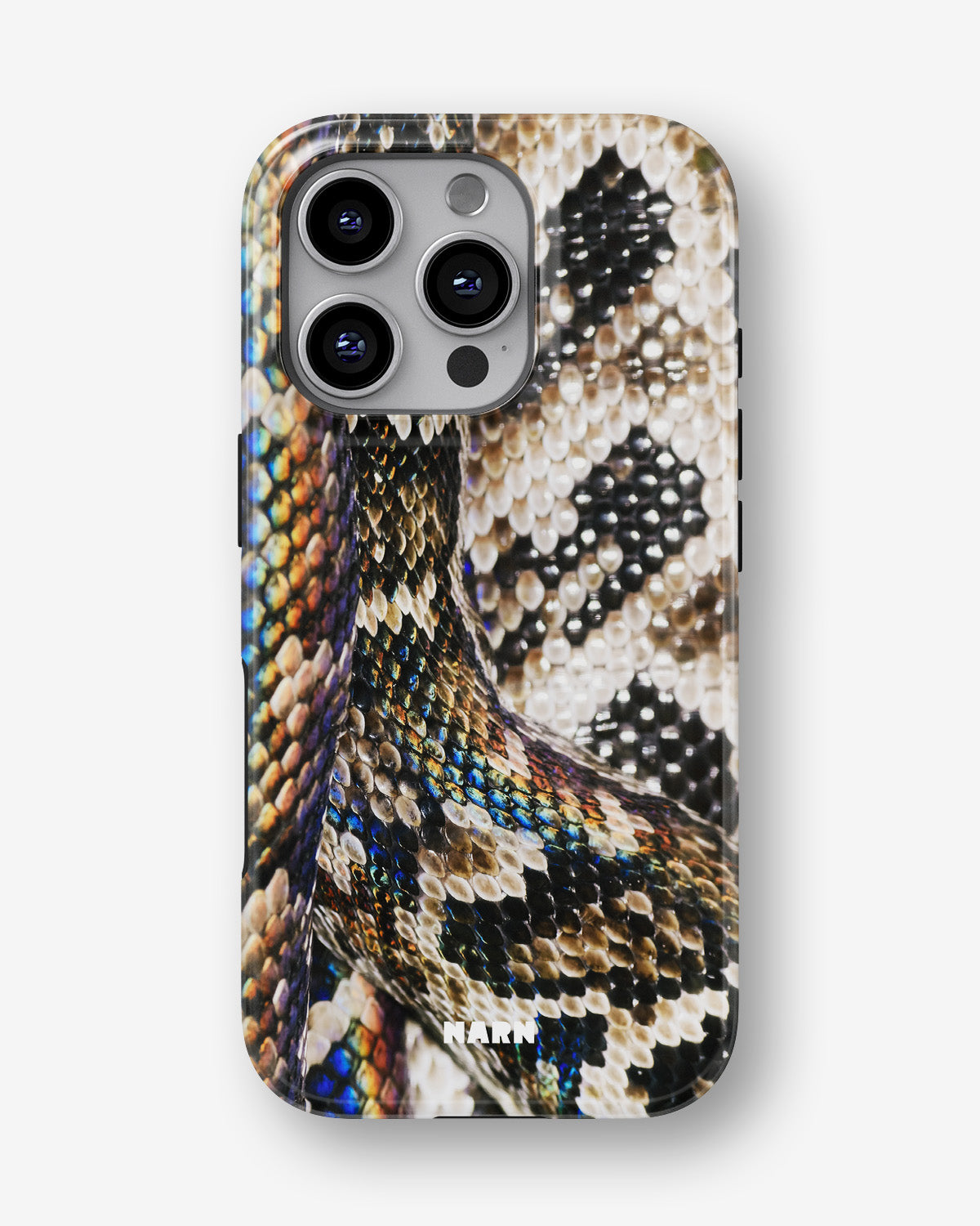 iPhone 16 Pro Tough Case – Shining Snakeskin - View 1