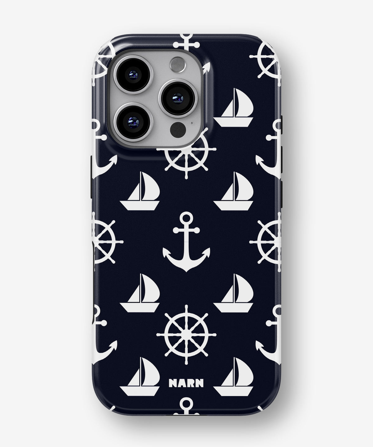 iPhone 16 Pro Tough Case – Deep Blue Voyage - View 1