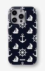 iPhone 16 Pro Tough Case – Deep Blue Voyage - View 1