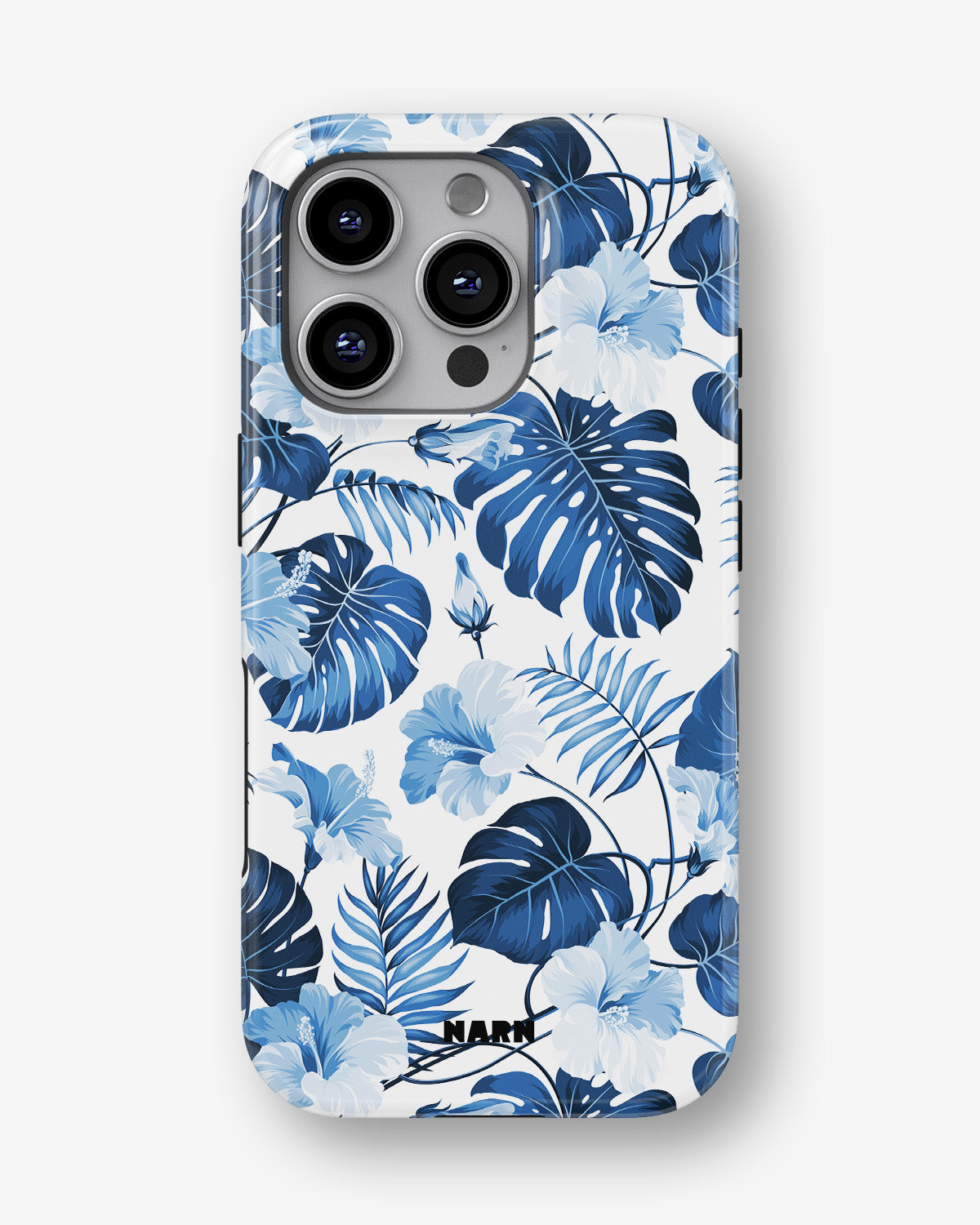 iPhone 16 Pro Tough Case – Blue Tropics - View 1