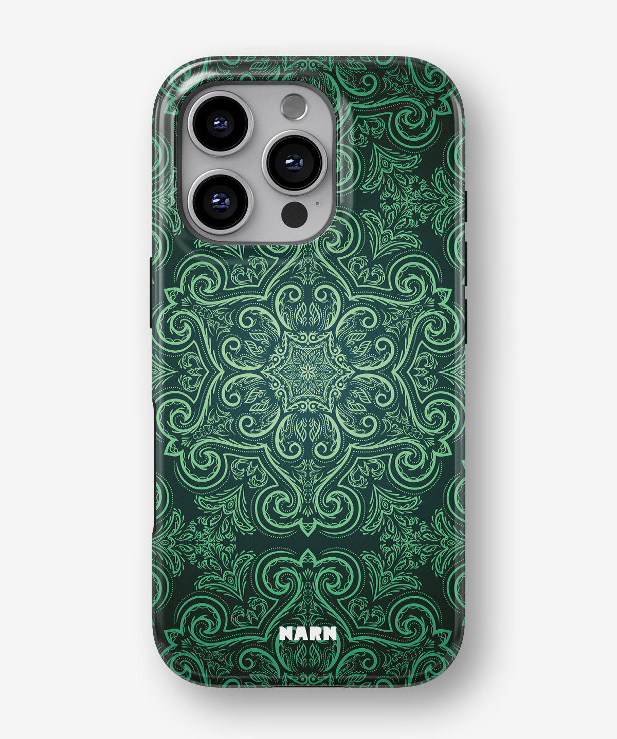 iPhone 16 Pro Tough Case – Retro Forest - View 1