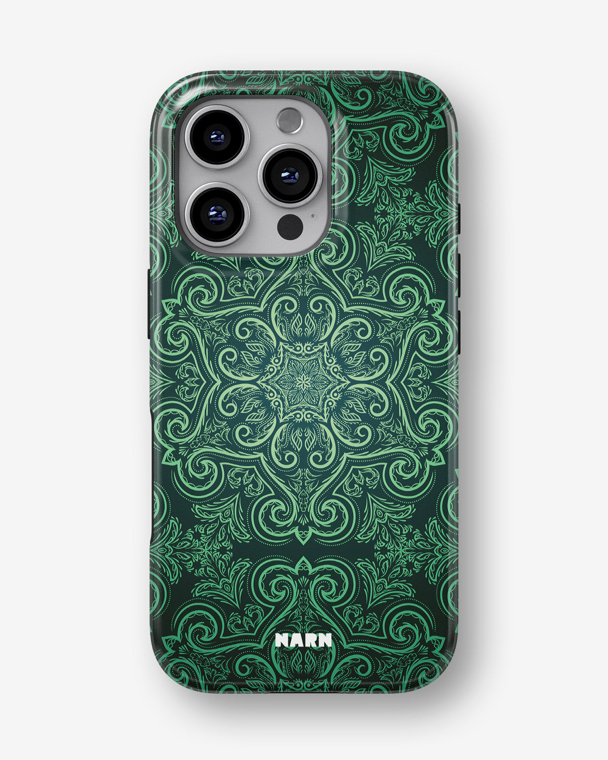 iPhone 16 Pro Tough Case – Retro Forest - View 1