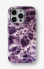 iPhone 16 Pro Tough Case – Purple Marble - View 1